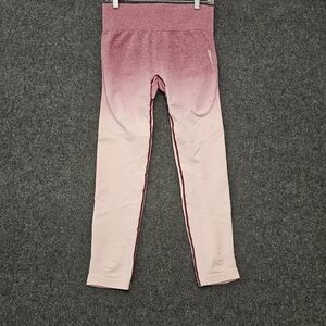 Gymshark Ombre Seamless High Waisted Leggings Women’s Large Pink Athleisure